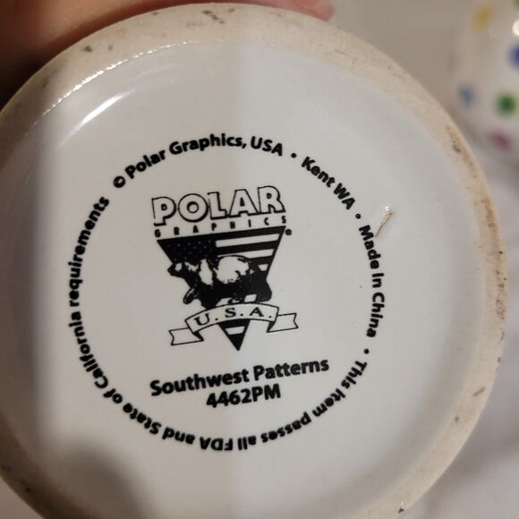 3 Cermaic Pieces 2 Mugs & Vase W/ Plush - Picture 10 of 16